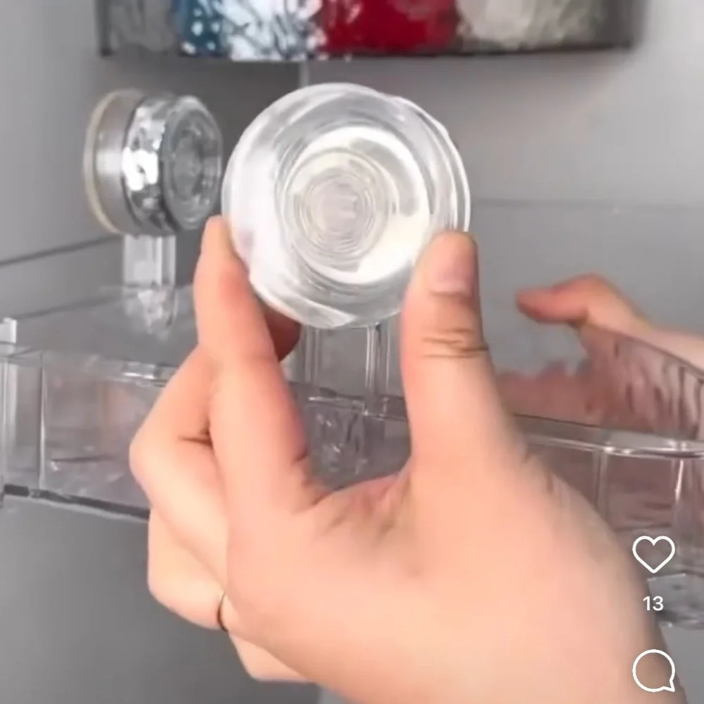 Bathroom corner shelf on instagram